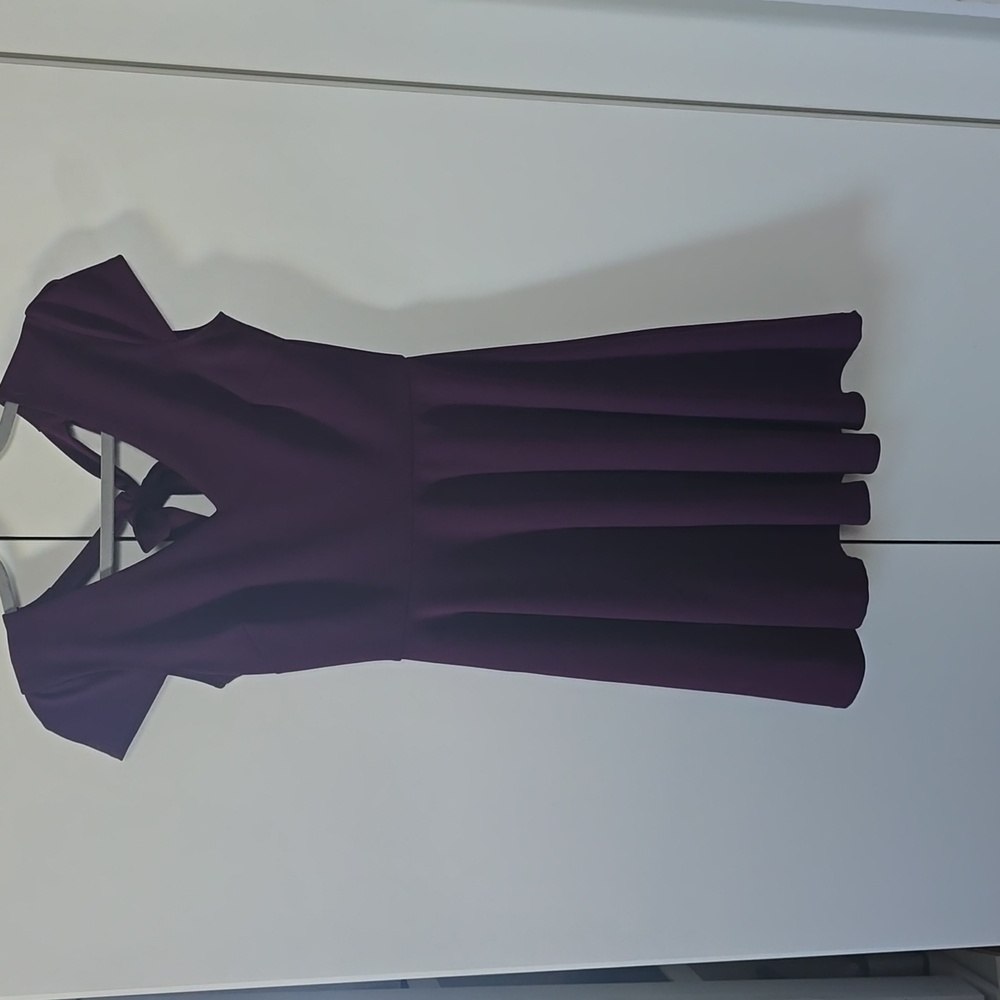 B Darlin Plum Mini Dress